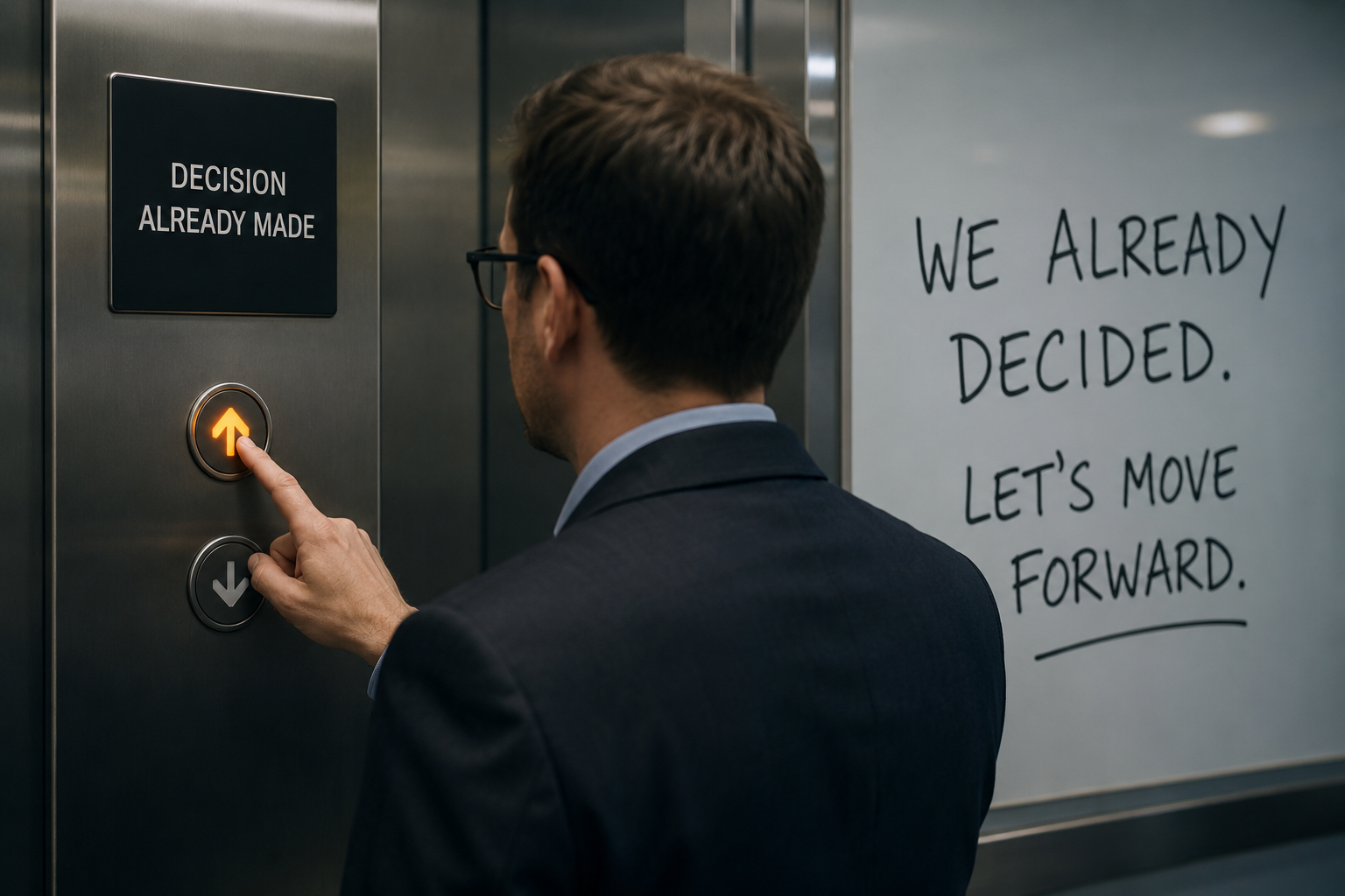 Again the Same Decision – The Elevator Button Problem