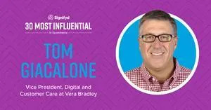 Vera Bradley’s Tom Giacalone Named to Signifyd 2022 Most Influential in Ecommerce List
