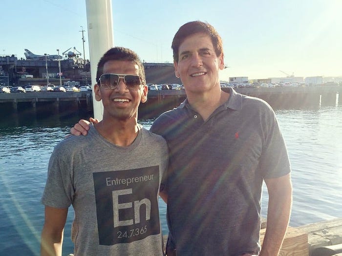 3 strategies a college student used to turn $3,000 in extra scholarship money into a $150,000 passive income stream backed by Mark Cuban