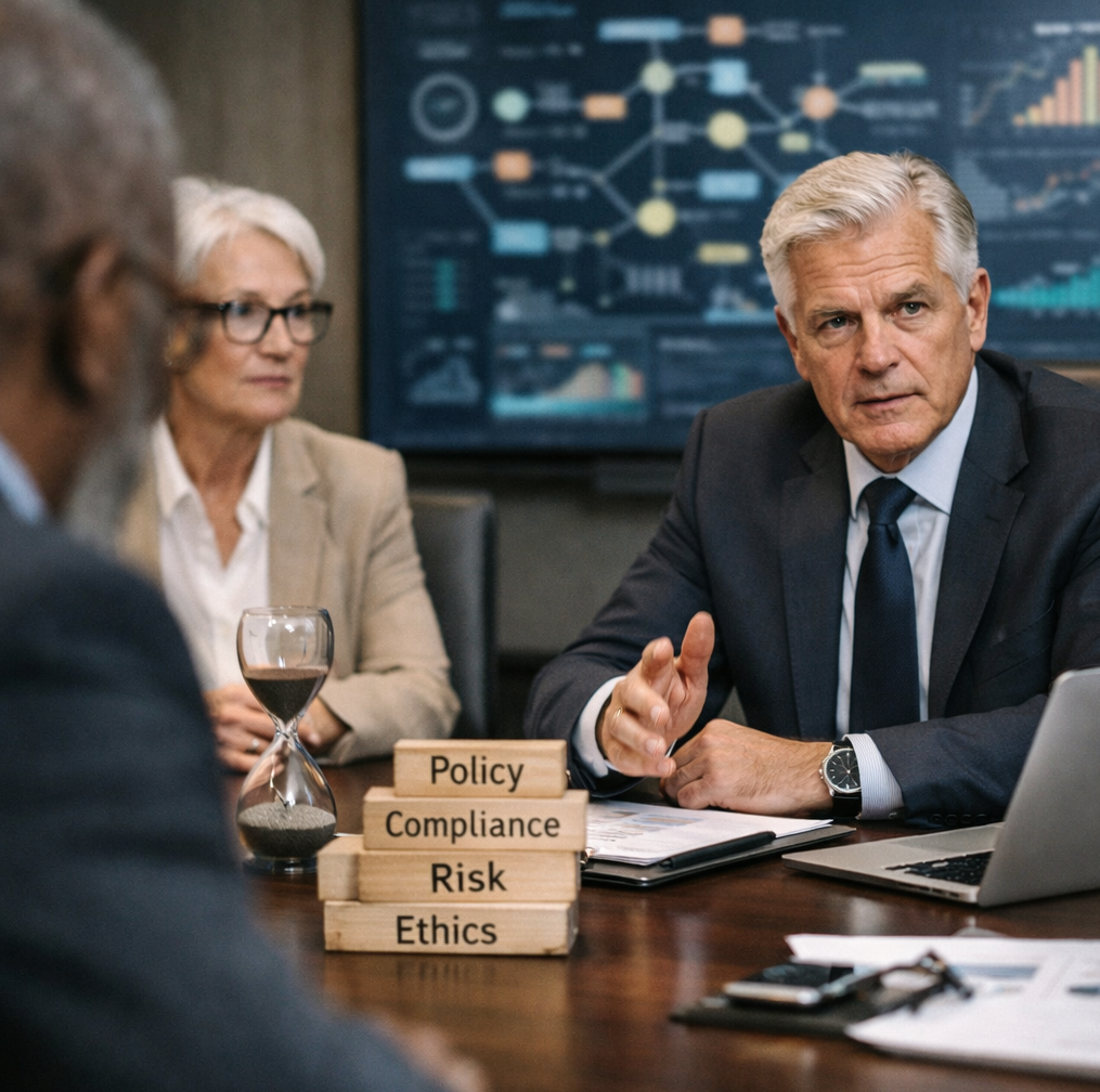 The AI council problem: monthly meetings create daily workarounds