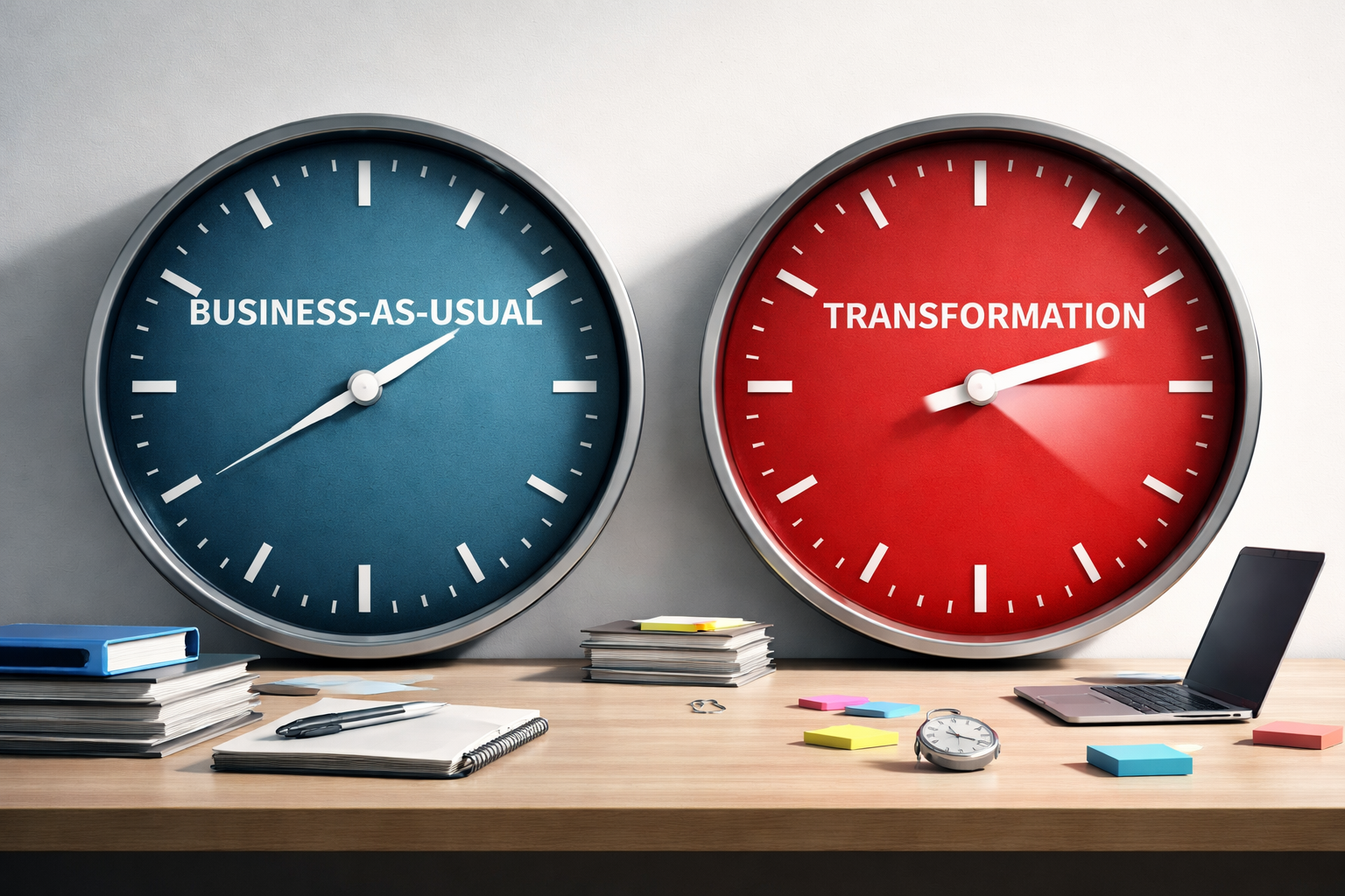 Why Transformation Teams Need a Different Clock