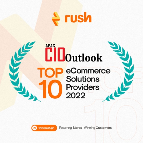 RUSH only PH firm in APAC CIO Outlook’s top 10 e-commerce solutions companies for ’22